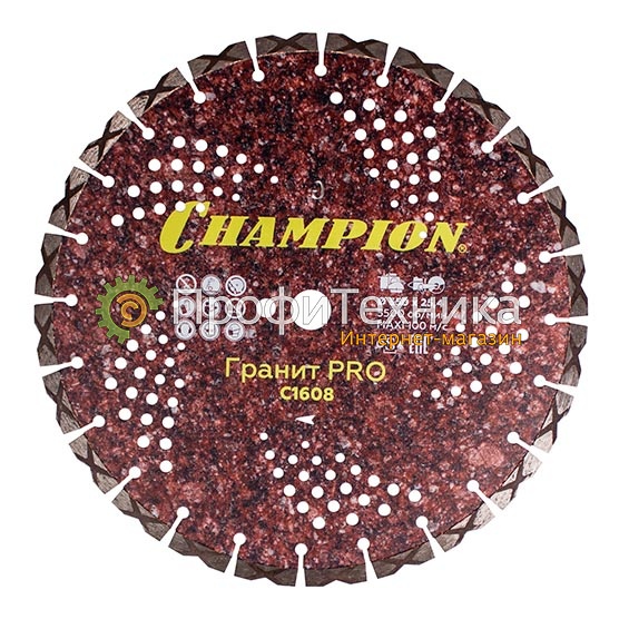   CHAMPION PRO 350/25,4/10 Laser Granitek 