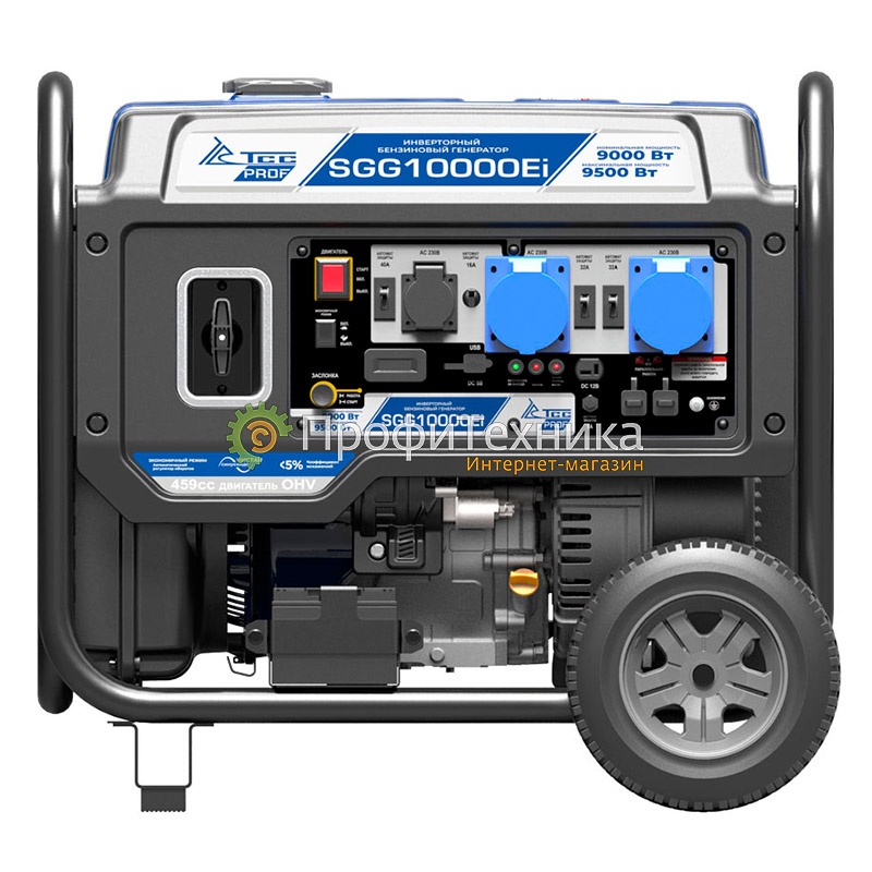 Генератор бензиновый ТСС SGG 10000Ei (инверторный)