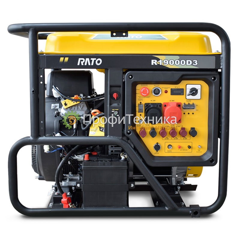 Генератор бензиновый RATO R19000DA-T э/c + подготовка к автозапуску