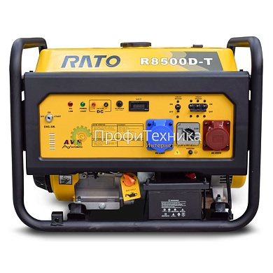 Генератор бензиновый RATO R8500D-T + колесный комплект