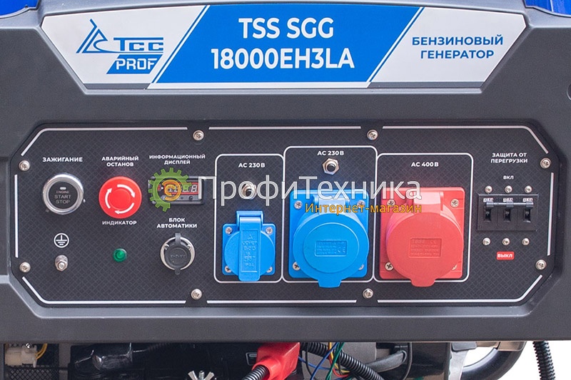 Генератор бензиновый ТСС SGG 18000EH3LA