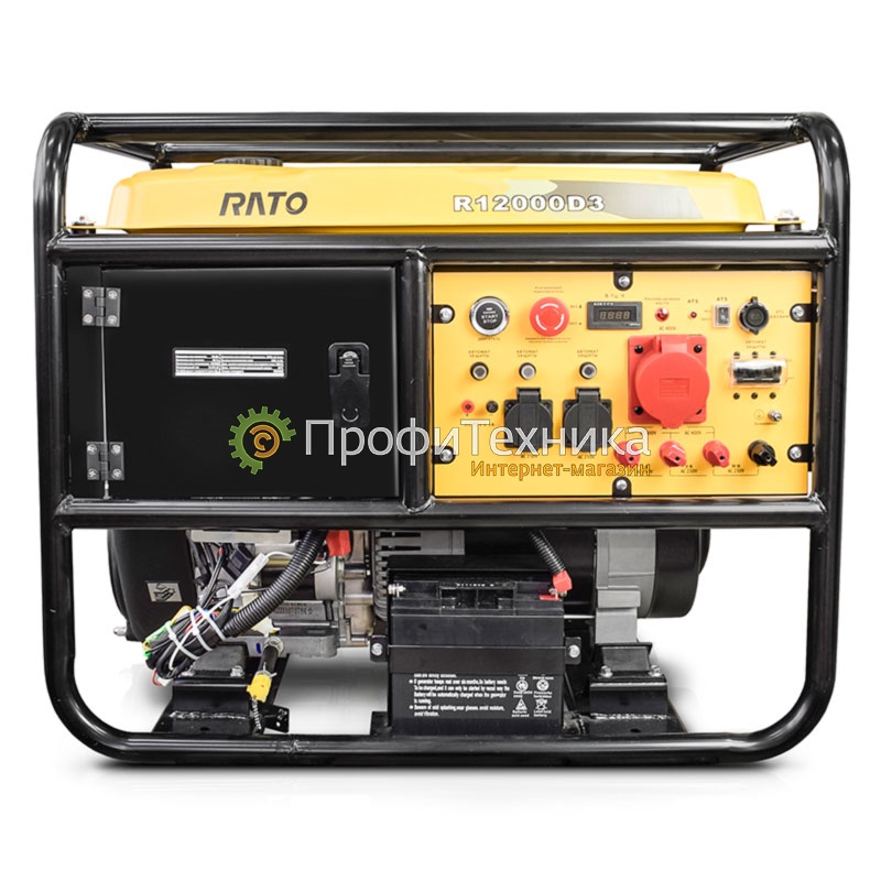 Генератор бензиновый RATO R12000DA-T э/c + подготовка к автозапуску