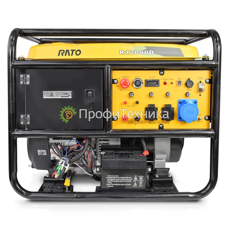 Генератор бензиновый RATO R12000DA э/c + подготовка к автозапуску